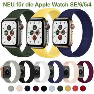 רצועת solo loop במבחר צבעים ומידות ל- apple watch 